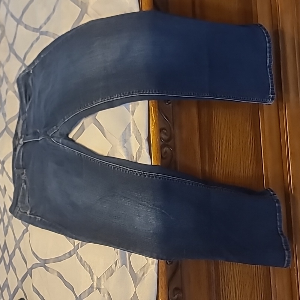 White House Black Market Jeans 12R Blanc Boot leg